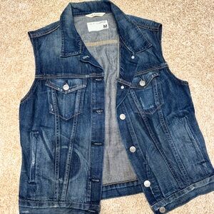 rag & bone Women or Unisex Blue Denim Vest